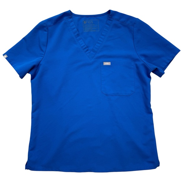 Figs Women's Blue Scrub Set - Picture 2 of 16